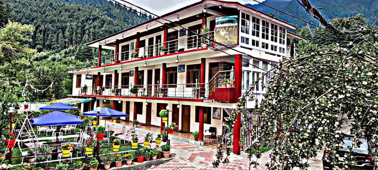 Hotel Chetna Manāli Esterno foto